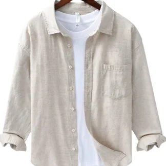 Camisa de linho Doha
