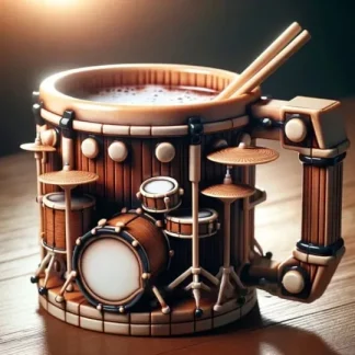 Caneca Bateria 3D
