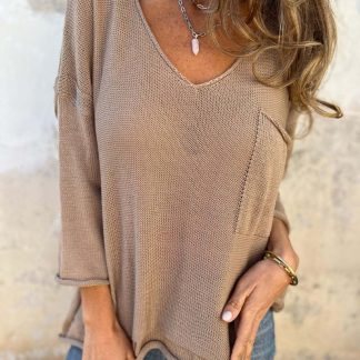 SEMBE - TOP DE MALHA BOHO