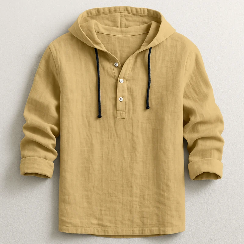 Camisa com capuz elegante - Image 4