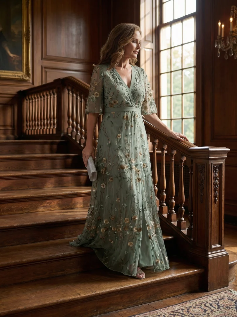 Moda Lusitana - Vestido Maxi Flutuante Floral - Image 6