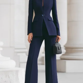 Inna™ | Fato Slim Fit Refinado