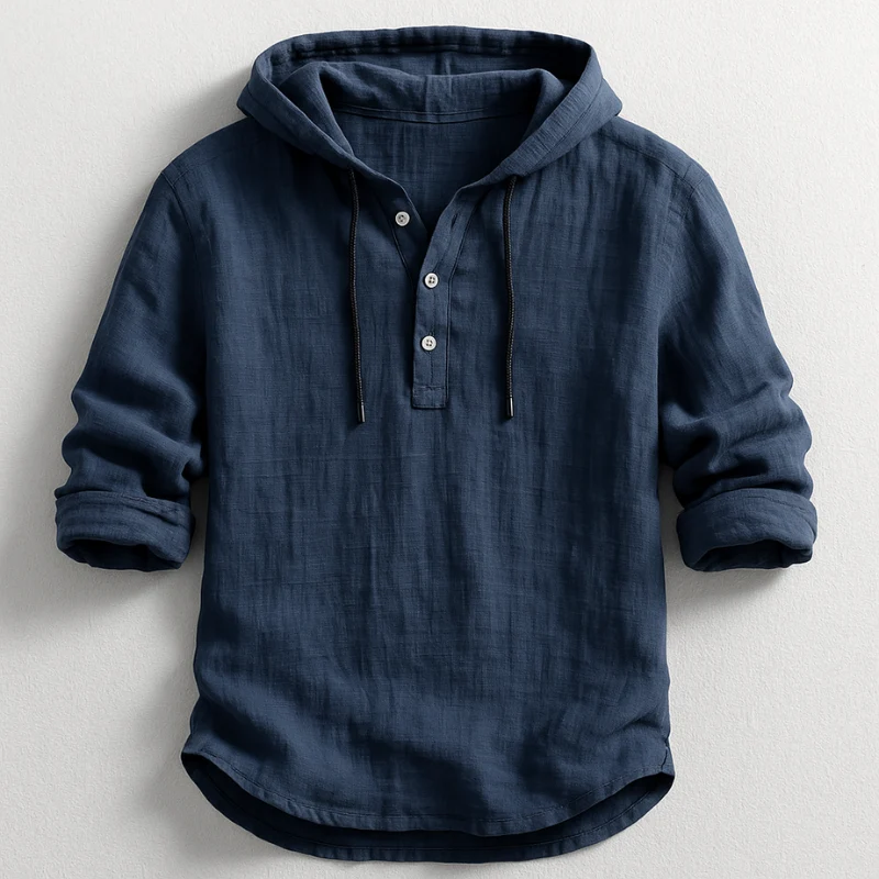 Camisa com capuz elegante - Image 7
