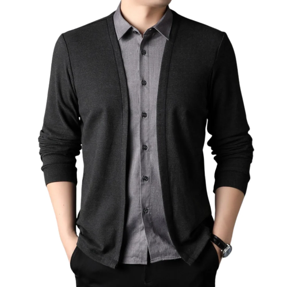 Camisa e casaco de malha 2 em 1 - Image 6