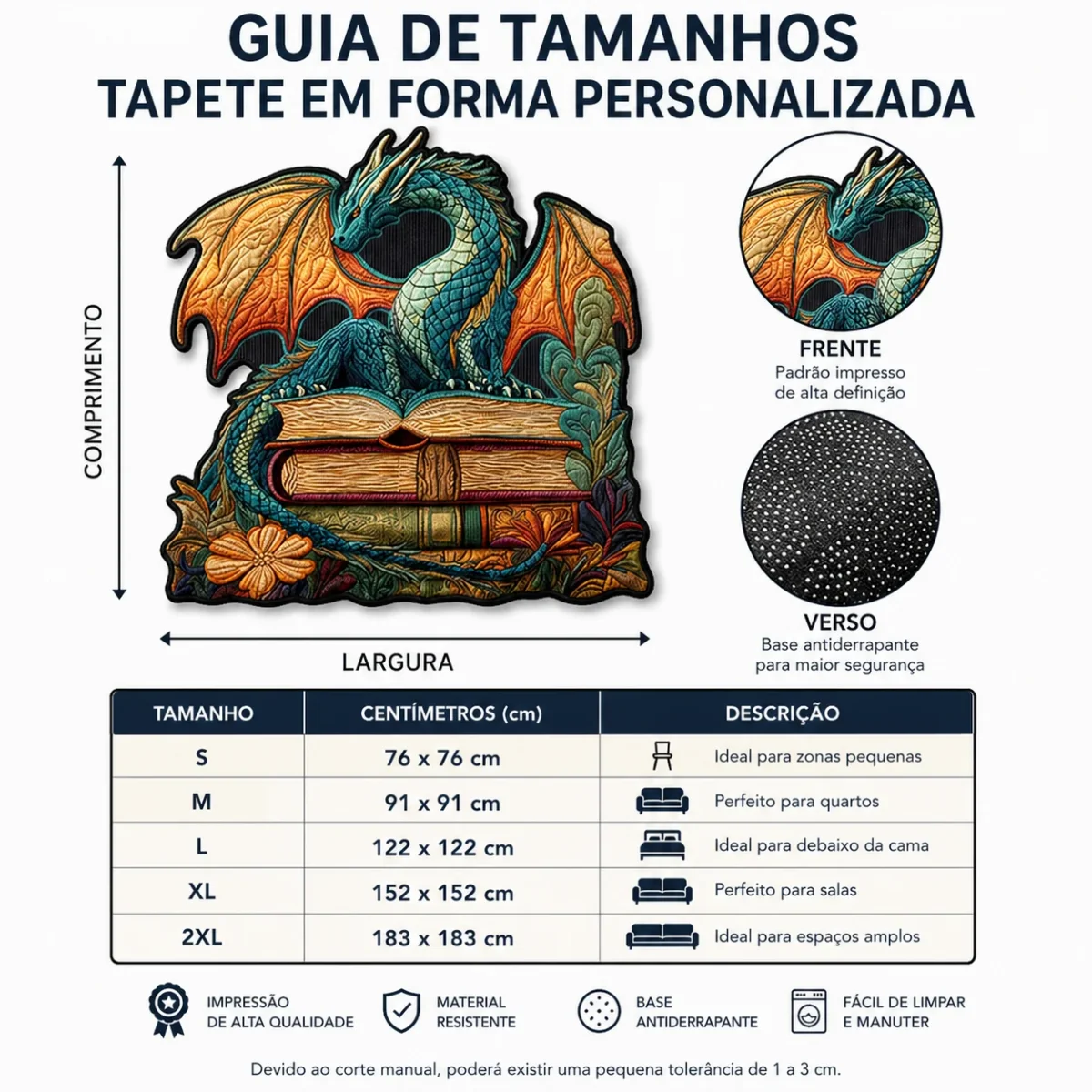 Tapete de Sala Pétalas - Image 3