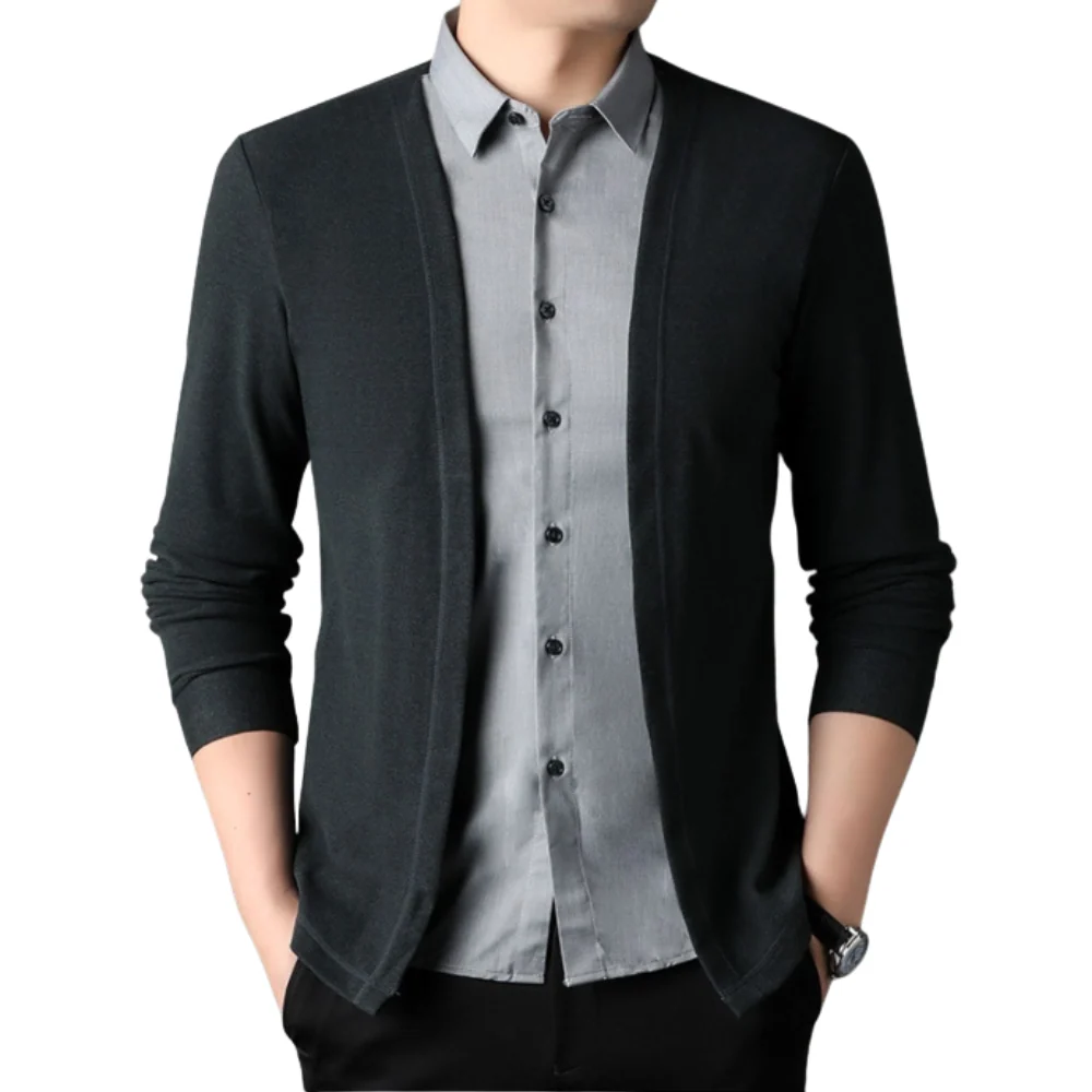 Camisa e casaco de malha 2 em 1 - Image 8