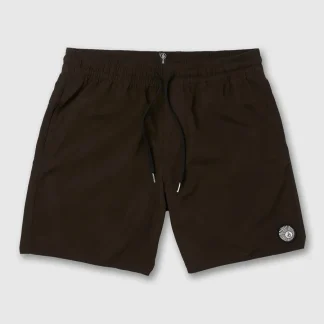 VOLCOM - Lido Solid Trunk 16" - Black