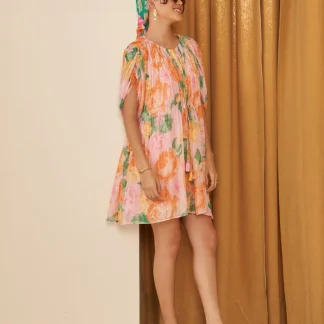 Moda Lusitana - Vestido Rosetta Rosa
