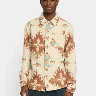 REVOLUTION - CASUAL OVERSHIRT / 3207 - Rust