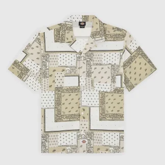 DICKIES - GLANDORF SHORT SLEEVE SHIRT - Egret