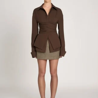 Freya™ | Camisa envelope sob medida
