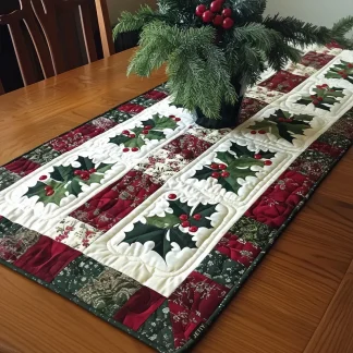 Caminho de Mesa Acolchoado Alegria dos Jingle
