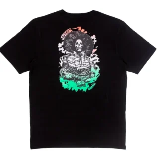FALLEN - RANCHERO TEE - BLACK / GREEN / RED (TOMMY SANDOVAL)