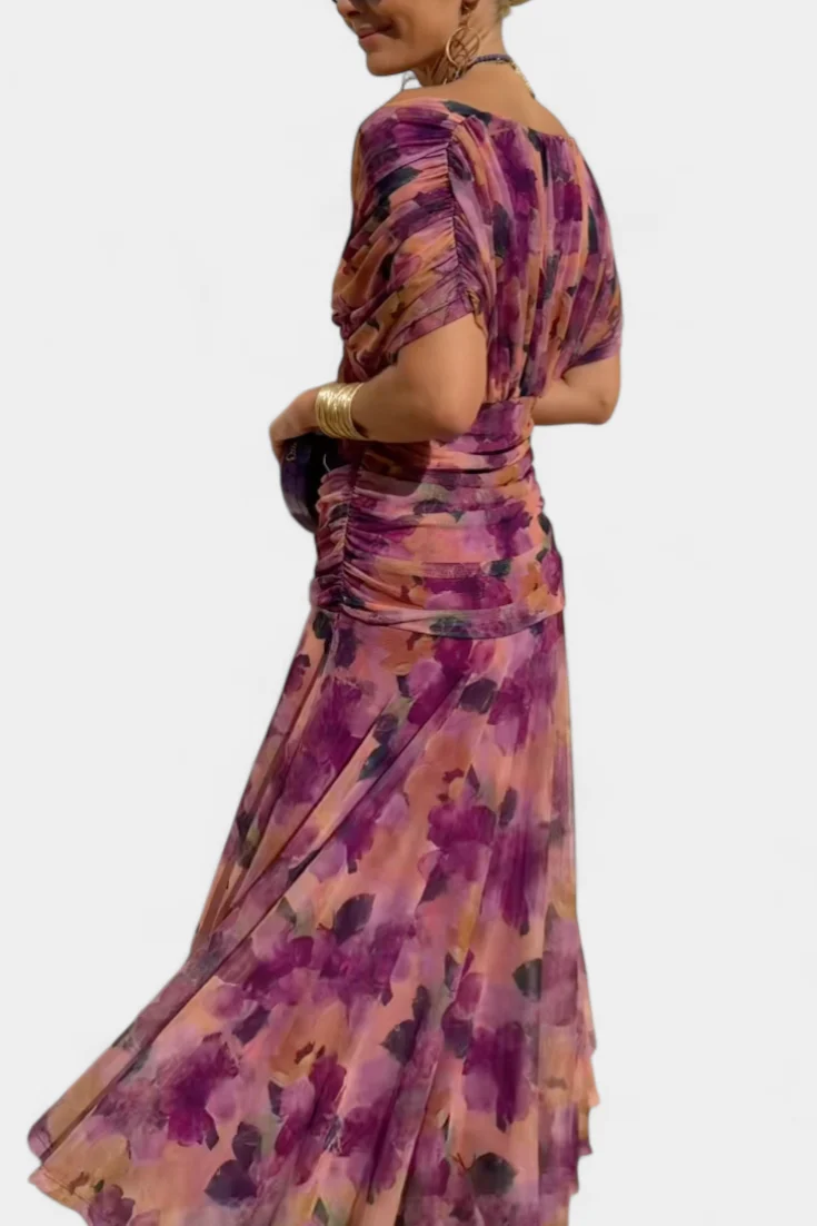 Vestido elegante com decote em V - Image 8