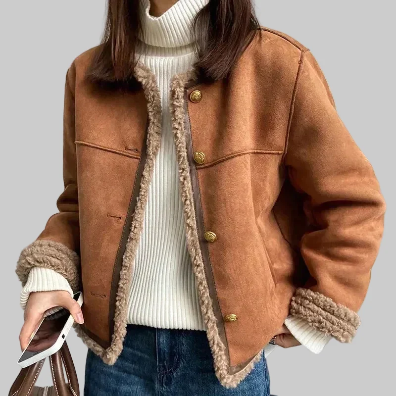 Casaco com rebordo em sherpa Lilian-Thouram Toteme - Image 2