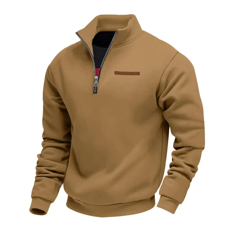 Camisola casual com fecho de correr - Image 7