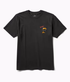 ROARK - SWOOPY BOYS PREMIUM TEE - Black
