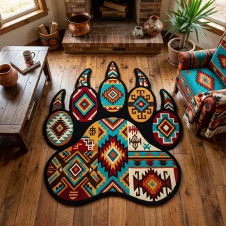 Tapete de Sala Tribal Patinha