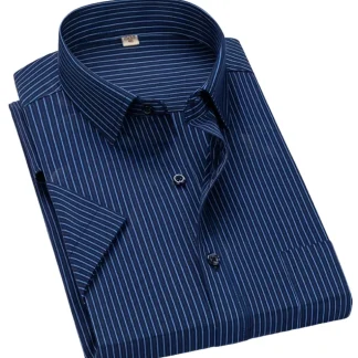 Camisa de negócios de manga curta