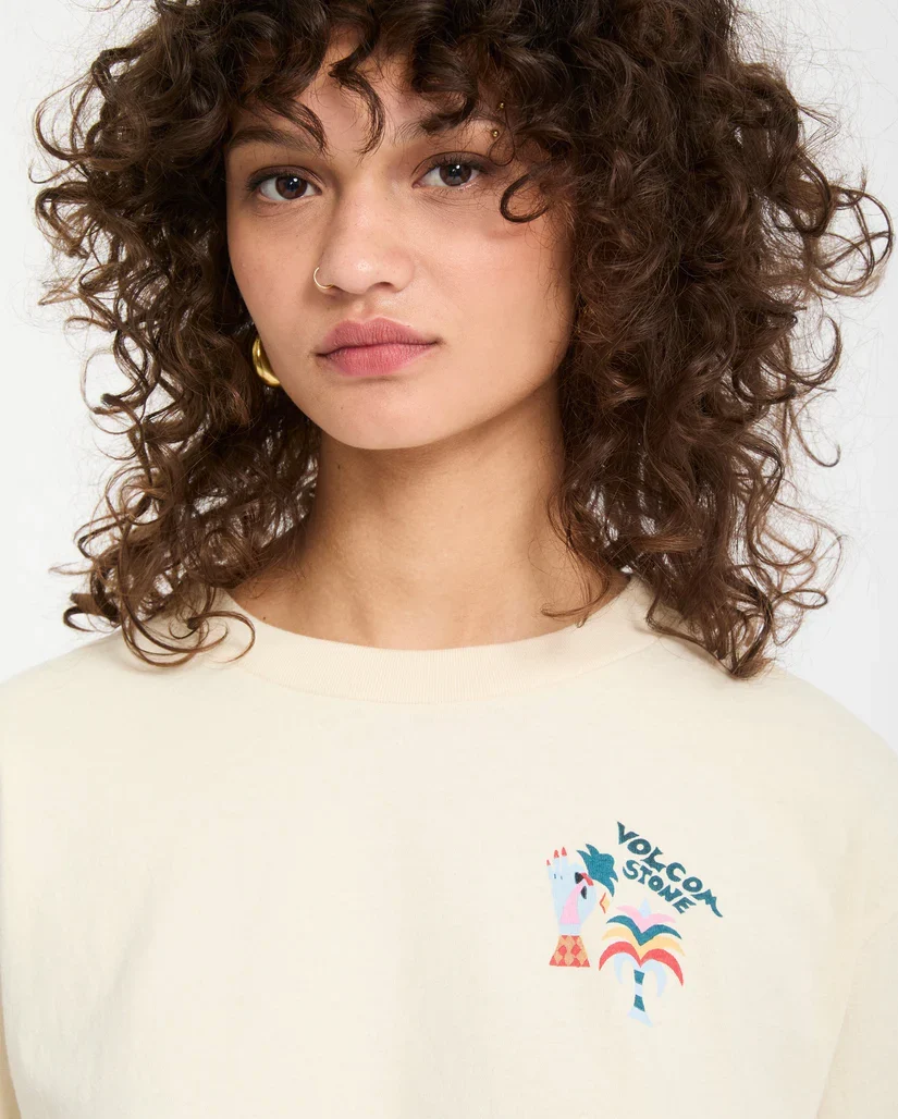 VOLCOM - BRUNO LUCAS T-SHIRT - Vintage White - Image 3