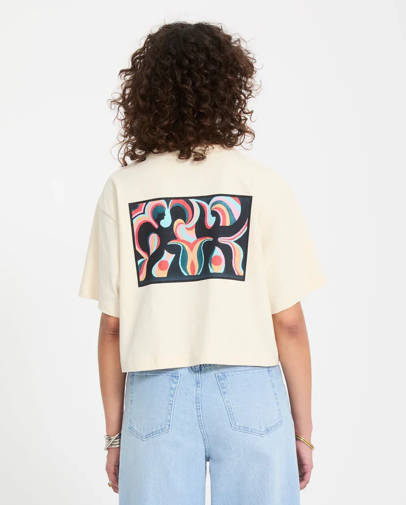 VOLCOM - BRUNO LUCAS T-SHIRT - Vintage White - Image 5