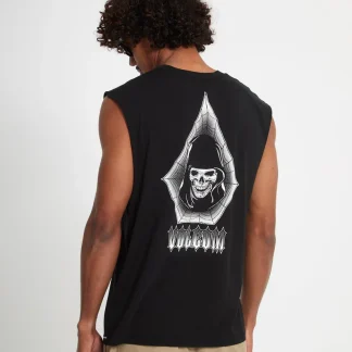 VOLCOM - GAMMA DOOM TANK TOP - Black