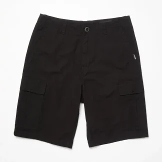VOLCOM - STRANGE TRIPPER 22 CARGO SHORT - Black