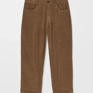 VOLCOM - BILLOW TAPERED CORDUROY TROUSERS - Ermine