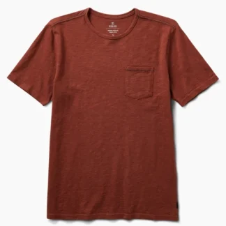 ROARK - Well Worn Mid Organic Knit Top - Red Wine