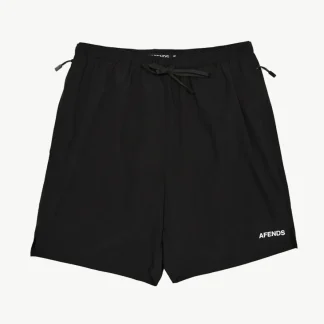 AFENDS - KETTLE ISH PERFORMANCE SHORT 18 - Black