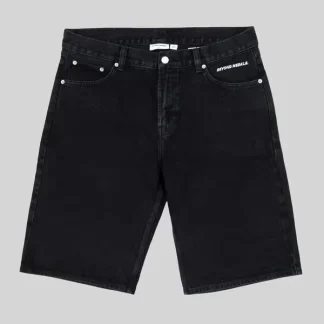 BEYOND MEDALS - JEANS SHORTS - Black