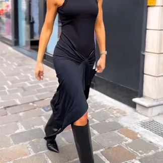 Aria - Vestido longo sem mangas