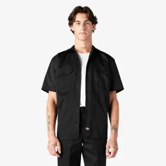 DICKIES - WORK SHIRT - Black