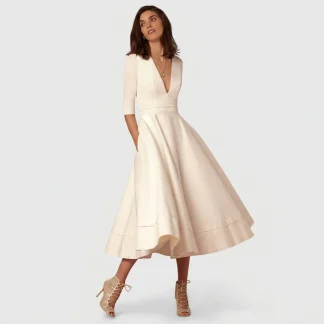 Laura - Vestido Midi Feminino