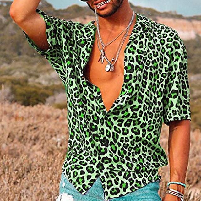 Camisa com estampado leopardo - Image 3