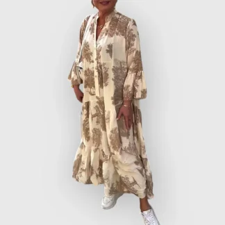 Mirone™ | Vestido longo floral