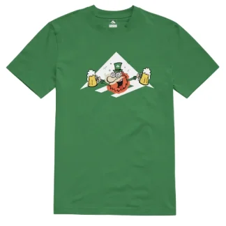 EMERICA - LEPRECHAUN TRIANGLE TEE - Kelly Green