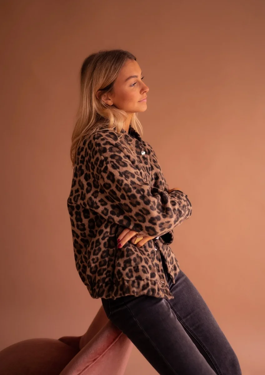 Luna | Jaqueta da moda com estampa de leopardo - Image 7