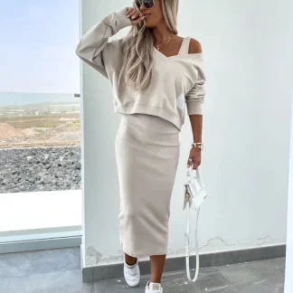 Melania - Conjunto de Top + Vestido