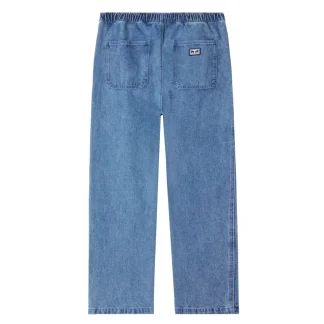 OBEY - DENIM EASY PANT - Light Indigo