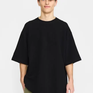 REVOLUTION - OVERSIZE TEE 1431 - Black