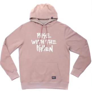 Fallen - Rise With Hoodie - Pink