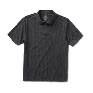 ROARK - BLESS UP BREATHABLE STRETCH POLO SHIRT - Black