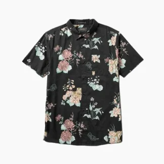 ROARK - TIGER LOTUS BY JAMIE THOMAS SHIRT - Black