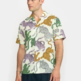 REVOLUTION - SHORT-SLEEVED CUBAN SHIRT / 3171 - Multi